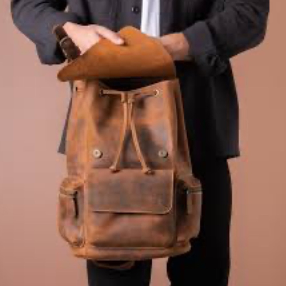 Yukon Bags Harper Leather Handmade Backpack